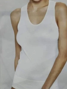 CANOTTA COTONE SPALLA LARGA DONNA - Picture 1 of 23