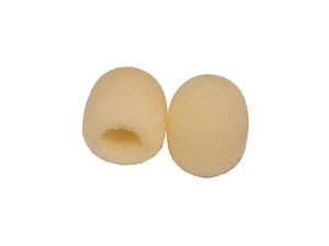 2er Set deetech WS-22s Headset Windschutz / Popschutz Ø 10-12 mm - Hautfarbe - Bild 1 von 6