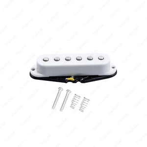 1 Pcs Premium Alnico 5 Flat Poles Single Coil Pickup For Strat Mulit Color - Picture 1 of 72