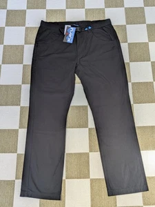 Kavu XL Black Chilli Lite Pant Straight Leg Walking Hiking Workwear Trousers - Picture 1 of 17
