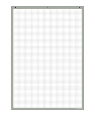 Großer Notizblock Einfach kariert, DIN A2 I Abreißblock, Flipchart, Zeichnen - Bild 1 von 3