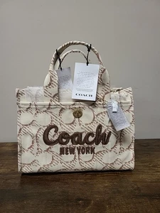 Borsa Coach Cargo Natural Multi Tote Bag Nuova con etichette - K13 - Foto 1 di 11