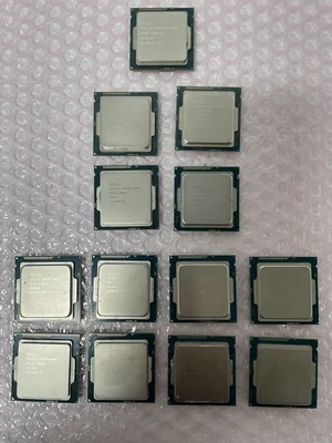 Lote (13) Procesador Intel Core CPU i5-4570T-4590-4590T-4670 SR1CA-SR1QJ-SR1S6-SR14D Foto 1 de 2