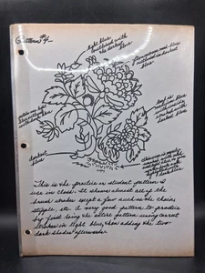 Lady Bug Creation '71 Stencil  Practice Floral Patterns   Jan McCraw - Picture 1 of 2