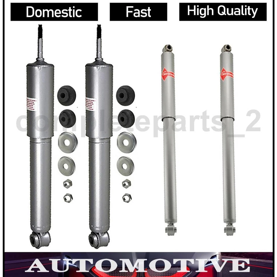 Amortecedores dianteiros traseiros KYB compatíveis com 1989 Ford Ranger 1990 Ford Ranger - Imagem 1 de 4