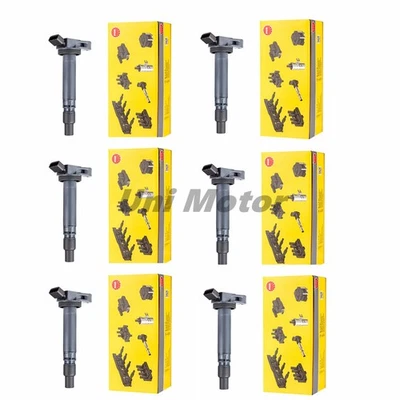 6 pcs OEM NGK Ignition Coil For LEXUS IS350 2007-2016 IS250 06-15 GX460 10-20 - Image 1 of 4