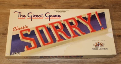 The Great Game Classic SORRY! Board Game Parker Brothers Hasbro/Winning Games - Image 1 of 3