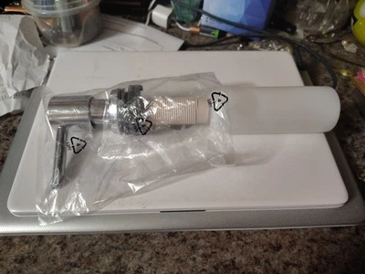 Kohler Brushed Chrome Stainless Soap Dispenser - Image 1 of 2