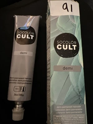 Matrix Socolor Cult Demi-Permanent Dusty Teal 3 OZ NUEVO EN CAJA Foto 1 de 4