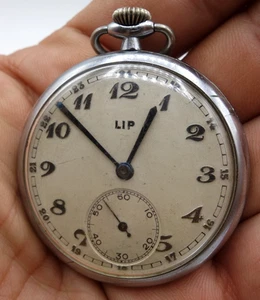 montre à gousset/chronomètre LIP . art déco .diamètre 45.4mm - Imagen 1 de 4