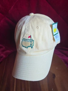 Masters Turnier Mütze Kappe Riemen hinten Herren Golf Augusta National bestickt Neu mit Etikett - Bild 1 von 5