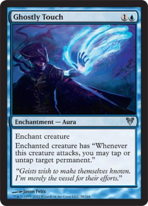 Ghostly Touch -Foil Light Play MTG Avacyn Restored - Image 1 of 1