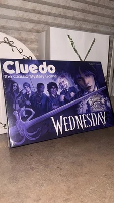 New! Cluedo Wednesday Addams Mystery Board Game New & Sealed  - Image 1 of 3