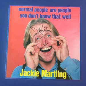 SIGNED Jackie Joke Man Martling Vinyl LP NORMAL PEOPLE ARE PEOPLE Howard Stern - Picture 1 of 6