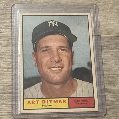 1961 Topps - Art Ditmar #510 Foto 1 de 2