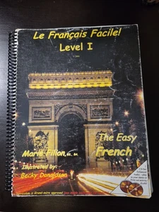 THE EASY FRENCH LEVEL I W/ 2 CDS HOMESCHOOL EDITION LE By Marie Filion - Picture 1 of 4