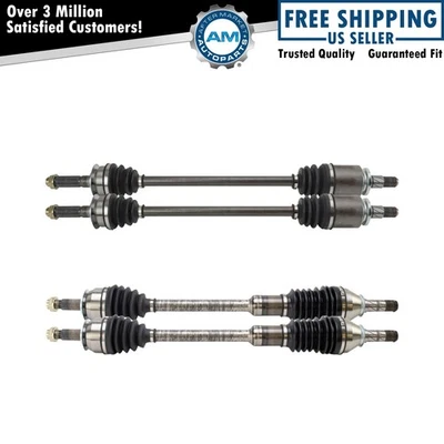 CV Axle Shaft Assembly Set Front & Rear Fits 2010-2014 Subaru Legacy Outback - Image 1 of 4