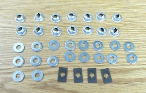 1955 CHEVY NOMAD FRONT FENDER & EYEBROW MOLDING FASTENER SET - Picture 1 of 2