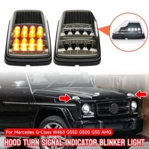 For Mercedes G Class W463 W460 W461 2pcs Turn Signal Indicator Repeater Lights - Bild 1 von 14