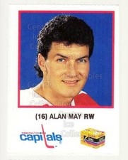 1990-91 Washington Capitals Kodak #16 Alan May