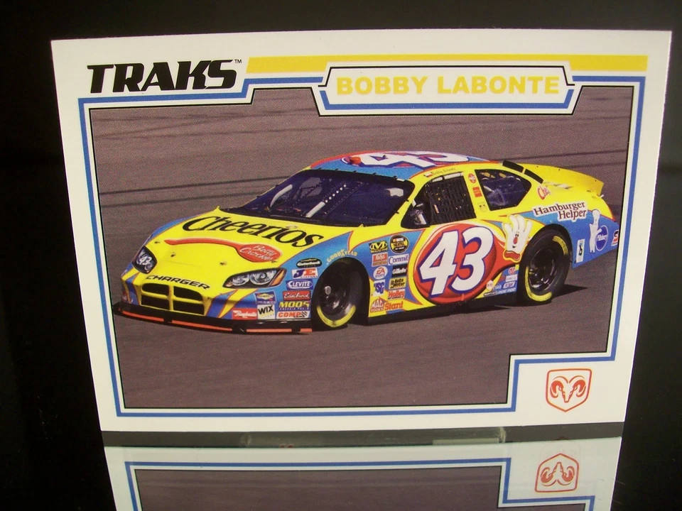 Rare Bobby Labonte 43 Cheerios Betty Crocker Traks 2006 Card #51 Petty Ent. - Image 1 of 1