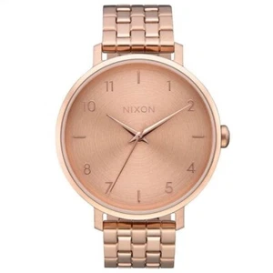 *NUEVO* Reloj Nixon Flecha Acero Inoxidable Mujer Oro Rosa A1090897-00 - Imagen 1 de 4
