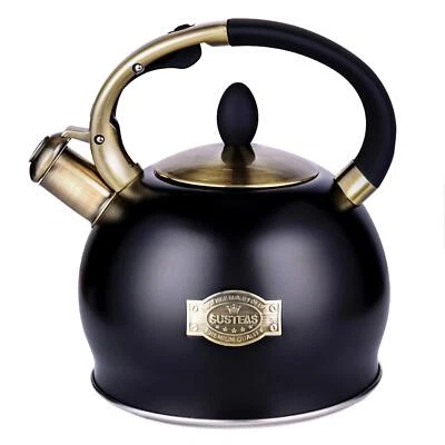 Stove Top Whistling Tea Kettle Food Grade Stainless Steel Teakettle Teapot With  - Image 1 of 4