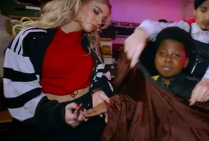 Adidas 90er Jahre Trainingsanzug Jacke schwarz weiß gestreift Wrap Around S/M D5  - Bild 1 von 10