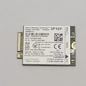 Dell Latitude E7270 WWAN Karte 4G Modul UMTS Card - Afbeelding 1 van 2