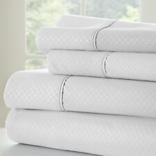 Luxury Soft Embossed 4PC Sheets Set by Kaycie Gray So Soft Collection