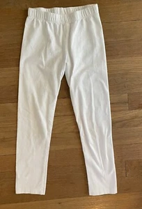 Gymboree Girls Size Small (S) 5/6 White Leggings GUC - Picture 1 of 7