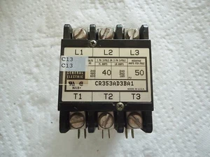 General Elctric cat.# CR353AD3BA1,  1 PH. 2 pole or 3 PH 3 pole - Picture 1 of 4