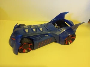 BATMAN Power Attack Total Destruction Blue Batmobile Mattel W7232 DC comics - Picture 1 of 9