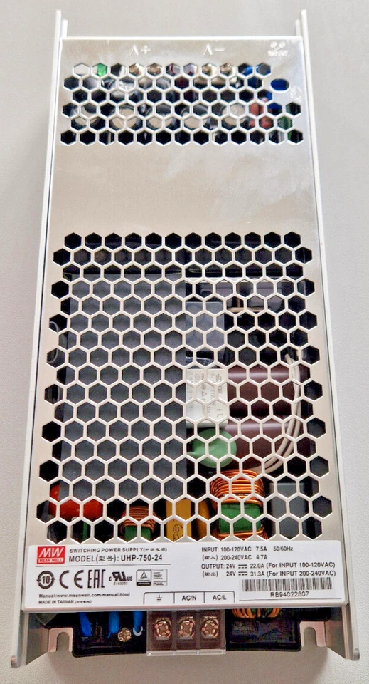 Mean Well UHP-750-24 AC/DC Industrienetzteil 24V 750Watt Schaltnetzteil - Bild 1 von 2