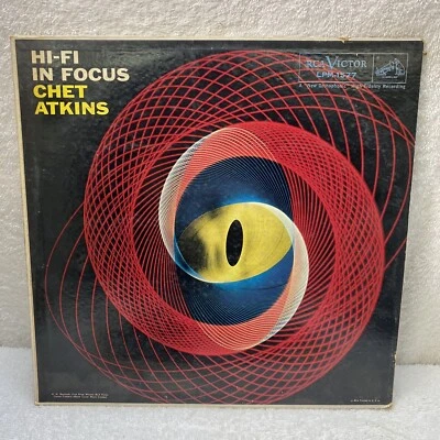 Chet Atkins Hi-Fi In Focus LP 1957 Mono RCA Victor LPM-1577 Vinyl Album - Image 1 of 4