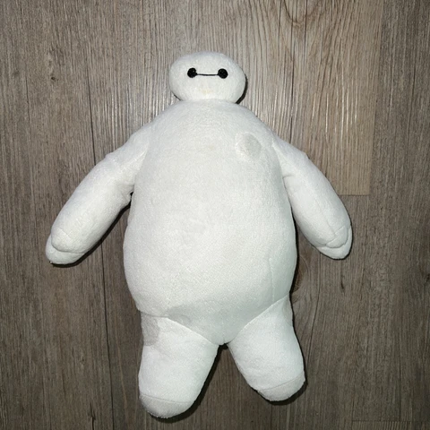 Baymax Talking Plush 10" Bandai Disney BIG HERO 6 White Squeeze Sound Effects Cover