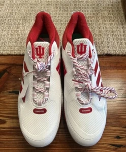 Adidas Men's Icon 7 GW3933 Univ. of Indiana Red/White Baseball Cleats Size 12.5 - Picture 1 of 2