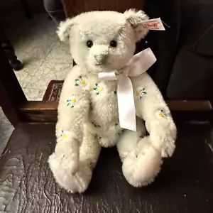 Orso Steiff margherita fantasia fiore mohair esclusivo Nord America 681165 LE1500 - Foto 1 di 7