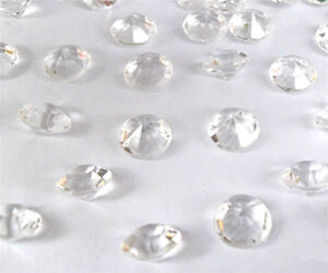 Clear Wedding/Party Table Gems/Confetti/Decorations Crystals/Diamond 10mm 4Carat