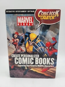 Marvel Heroes Comic Book Creator PC CD-ROM Planet Wide Games Create Comic Pages! - Picture 1 of 9