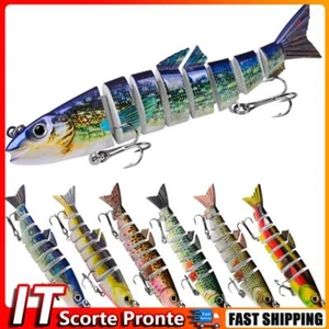 Multi snodato 12,5 cm 21,5 g esche finte wobbler artificiale per pesca con esca - Foto 1 di 15