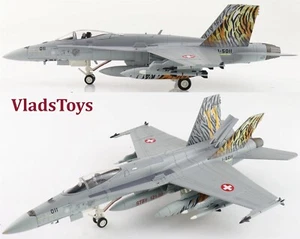 Hobby Master 1/72 F/A-18C Hornet Swiss AF 2003 NATO Tiger Meet J-5011 HA3597 - Picture 1 of 11
