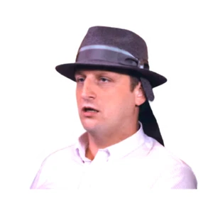 Pegatina con solapas Fedora Safari ~ Barfool ~ Calcomanía de vinilo para teléfono portátil debe salir - Imagen 1 de 1