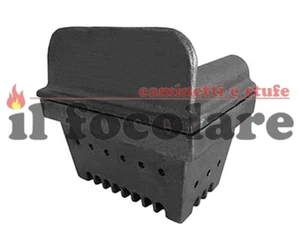 BRACIERE CROGIOLO IN GHISA CESTELLO STUFA A PELLET CAMINO 11,8 x 9,9 H 12,1 cm - Foto 1 di 1