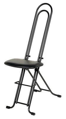 Vestil CPRO-800LP Steel Height Ergonomic Worker Chairs 18.5 In. to 35 In. 220 - Image 1 of 4