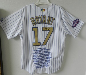 kris bryant authentic jersey