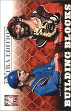 2012 Elite Extra Ed Building Blocks Dual Baseball Card #19 Zunino/Trahan