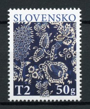 Slovakia Easter Stamps 2020 MNH Traditional Slovak Blueprint Cloth 1v Set