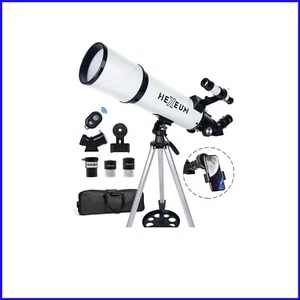 Beginner-Friendly 80mm Refracting Telescope - Quick Setup & High Clarity - Picture 1 of 9