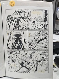 XO MANOWAR # 35 P.19.original Art. - Picture 1 of 2